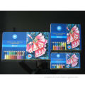 water color pencils in tin box
